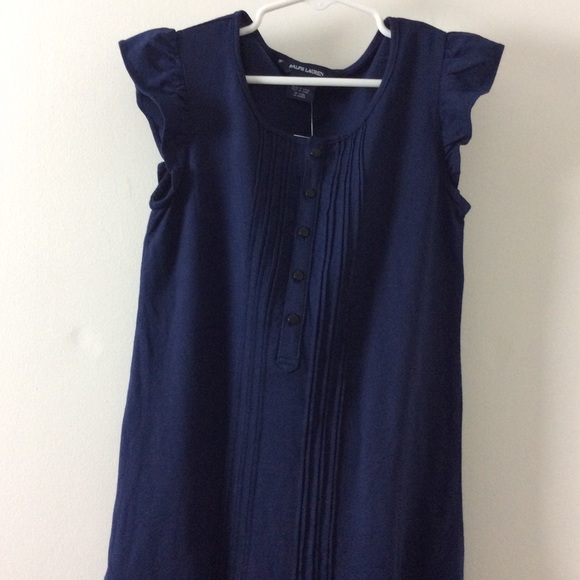 NEW Ralph Lauren Girls Dress Small Size 7 Ruffle - Picture 3 of 7